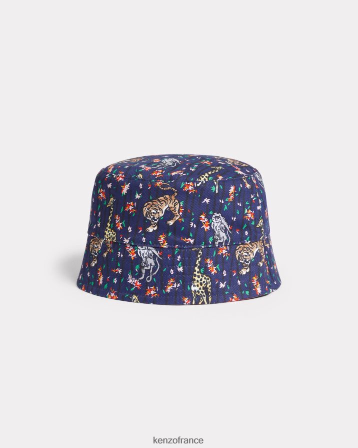 accessoires Kenzo bob réversible "bambou" écru enfants LFF6X0735