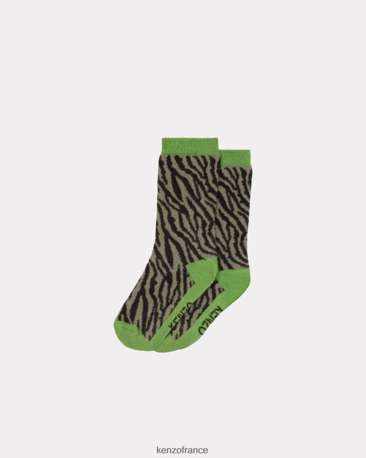 accessoires Kenzo chaussettes kotora 1 fougère enfants LFF6X0716