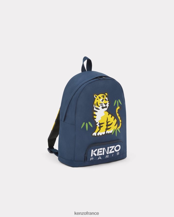 accessoires Kenzo sac à dos Kotora bleu royal enfants LFF6X0697