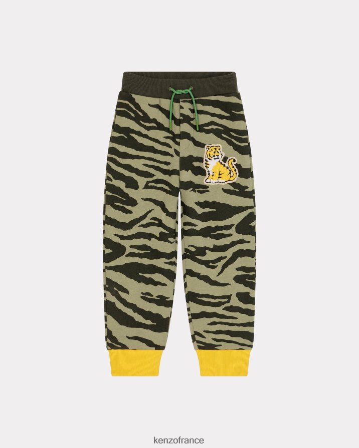 vêtements Kenzo pantalon de jogging kotora fougère enfants LFF6X0709