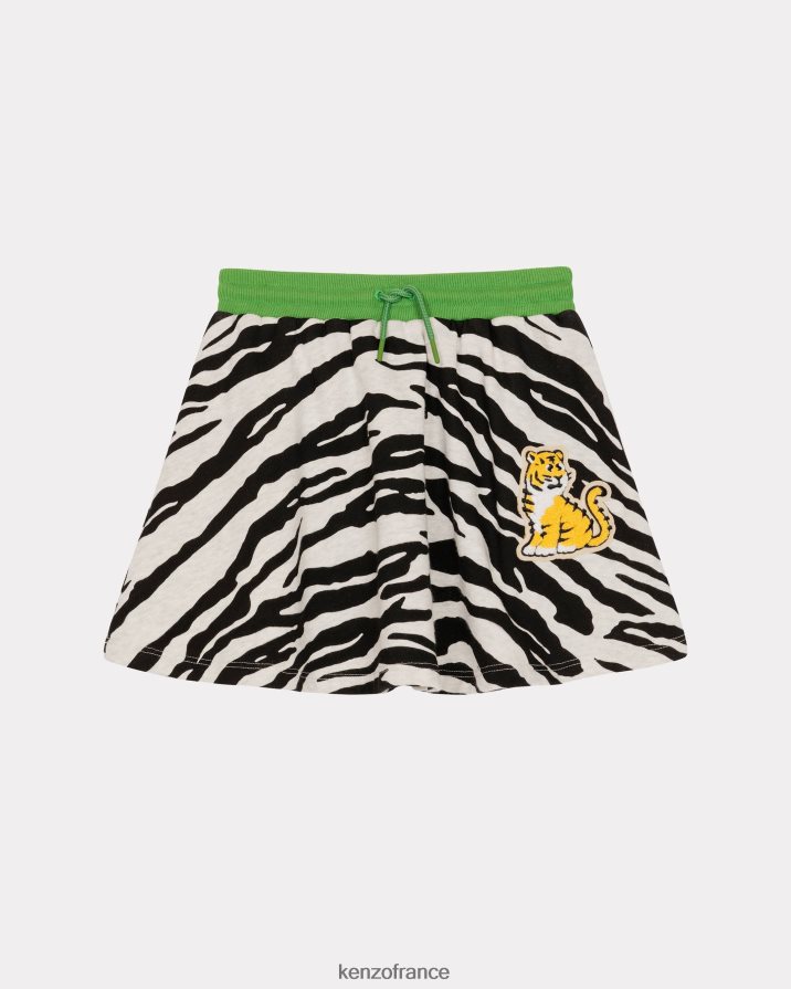 vêtements Kenzo jupe kotora gris brumeux enfants LFF6X0715