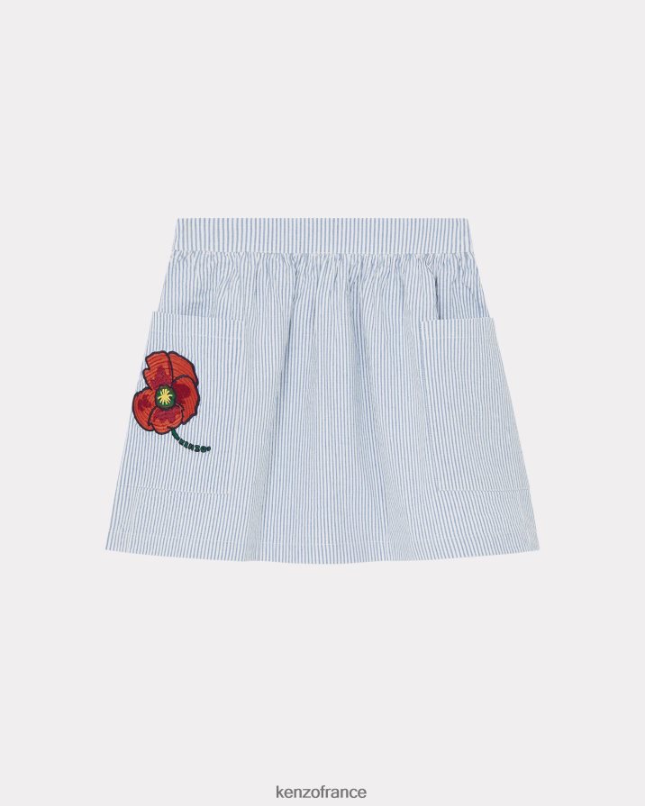 vêtements Kenzo jupe rayée capsule high summer glacier enfants LFF6X0711