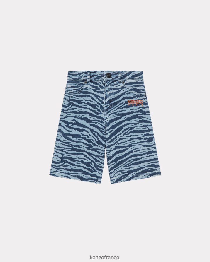 vêtements Kenzo bermuda arc-en-ciel écru enfants LFF6X0758