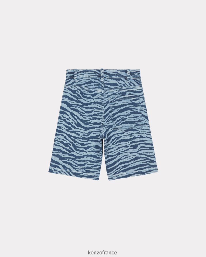 vêtements Kenzo bermuda arc-en-ciel écru enfants LFF6X0758