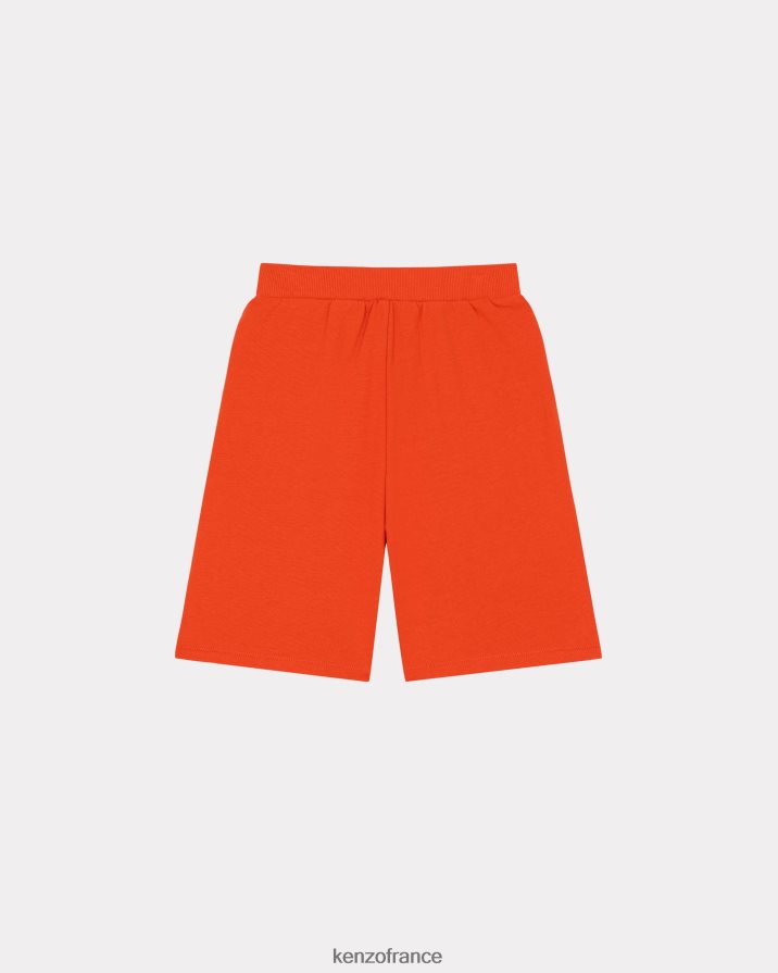 vêtements Kenzo short en molleton à logo écru enfants LFF6X0784