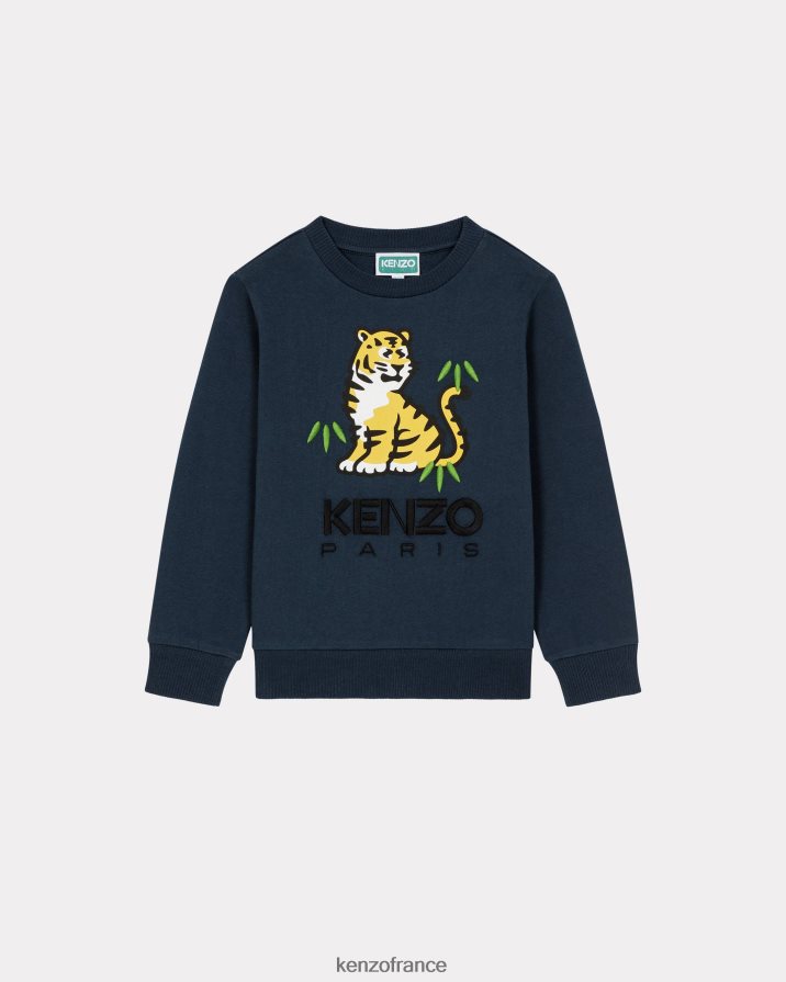 vêtements Kenzo sweat-shirt kotora écru enfants LFF6X0745