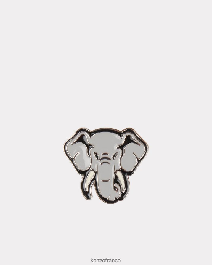 accessoires Kenzo bague éléphant gris brumeux femmes LFF6X0936