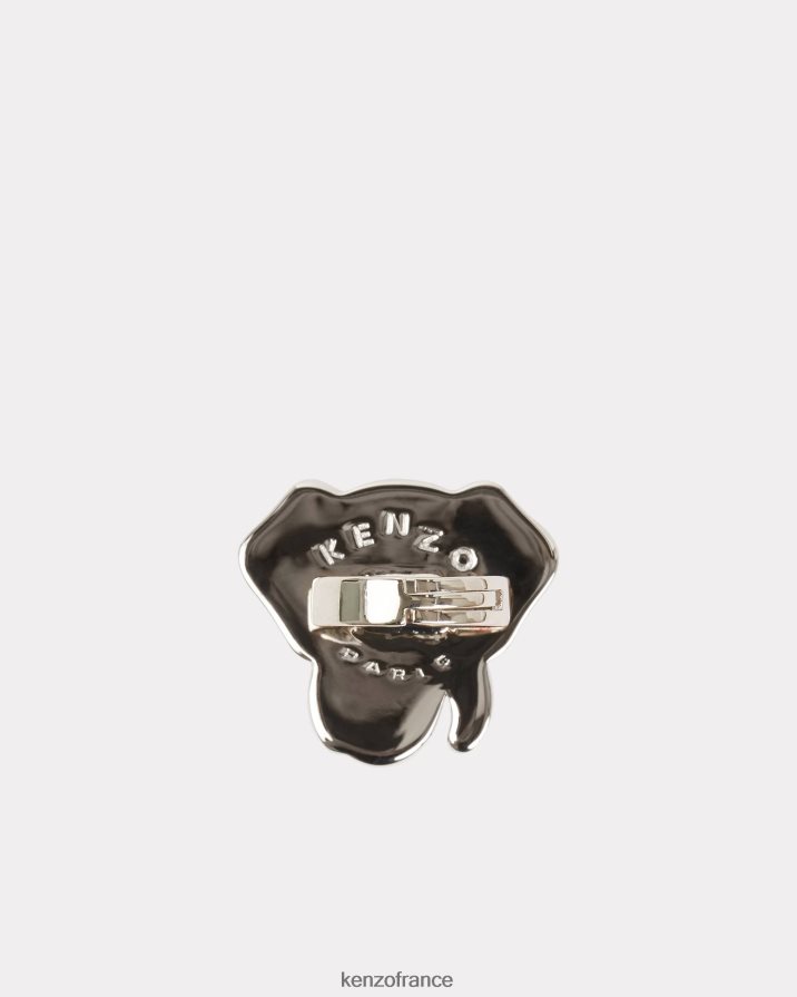accessoires Kenzo bague éléphant gris brumeux femmes LFF6X0936