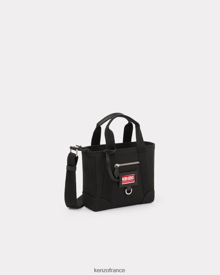 accessoires Kenzo mini sac cabas paris noir femmes LFF6X0911