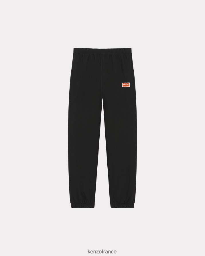 vêtements Kenzo joggeurs parisiens noir femmes LFF6X0456