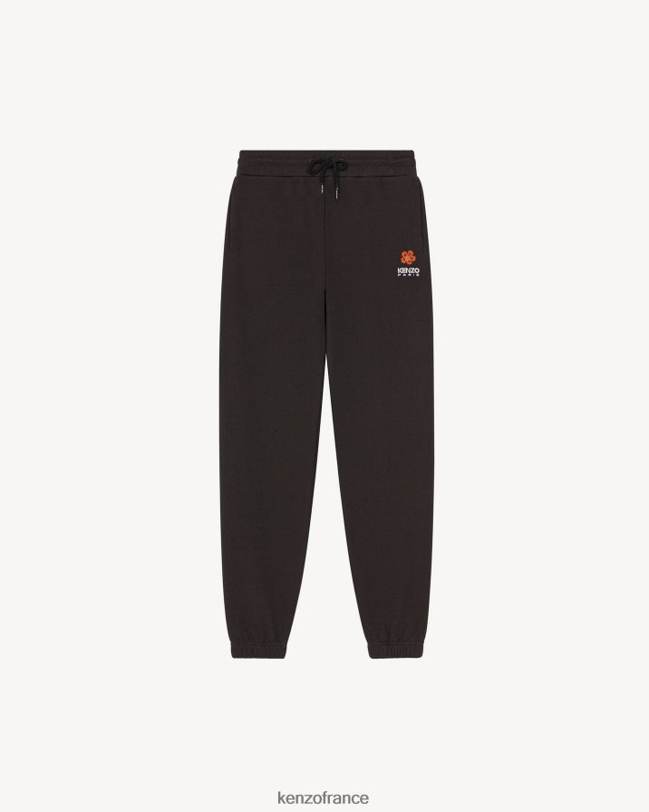 vêtements Kenzo pantalon de jogging à fleurs de boke noir femmes LFF6X0679