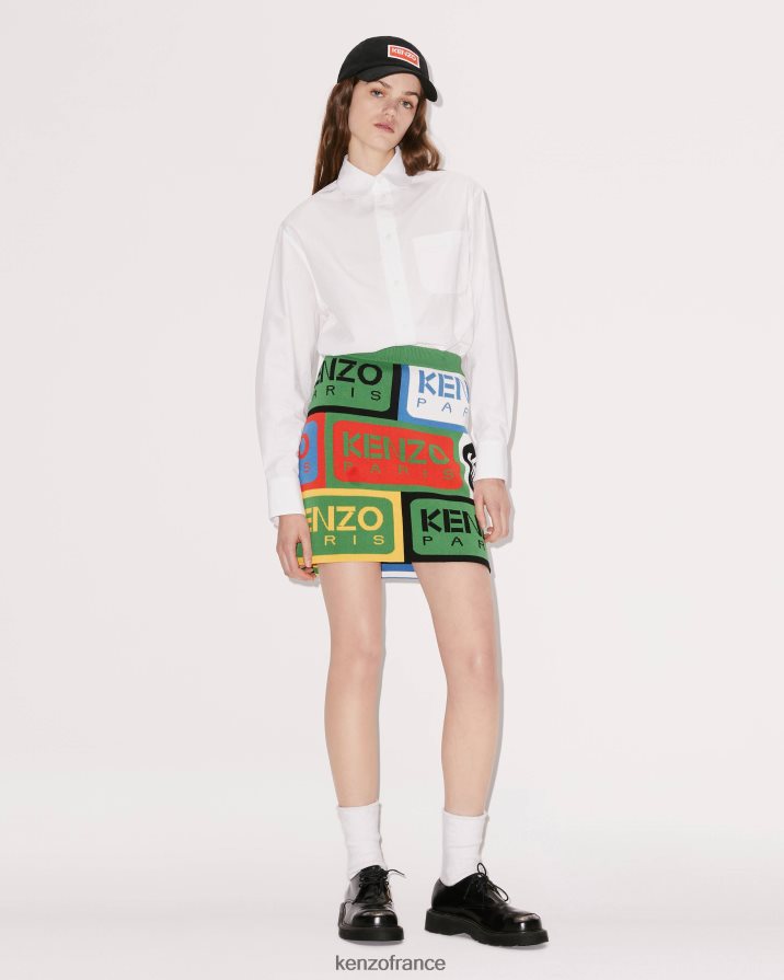vêtements Kenzo mini-jupe des labels multicolore femmes LFF6X0418