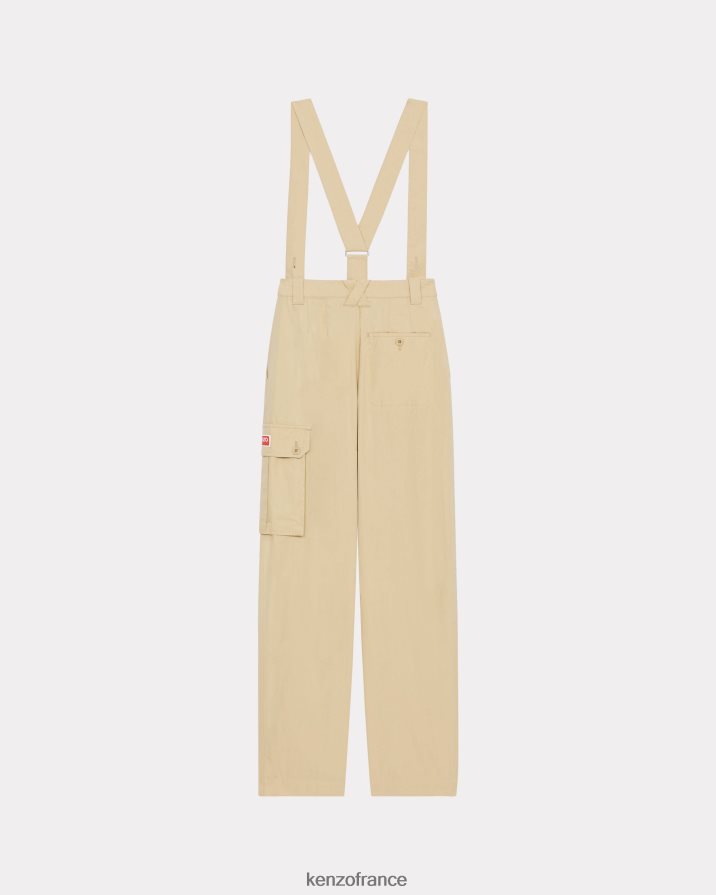 vêtements Kenzo pantalon cargo paris beige femmes LFF6X0632