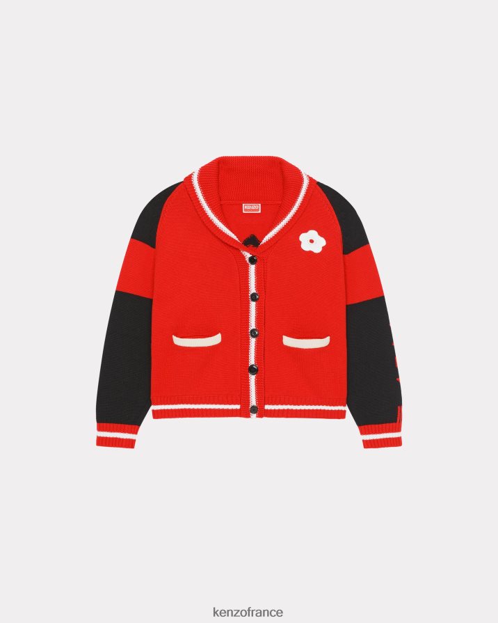 vêtements Kenzo cardigan boké rouge moyen femmes LFF6X0648
