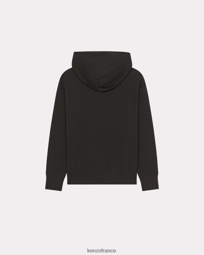 vêtements Kenzo sweat oversize à capuche paris noir femmes LFF6X0425