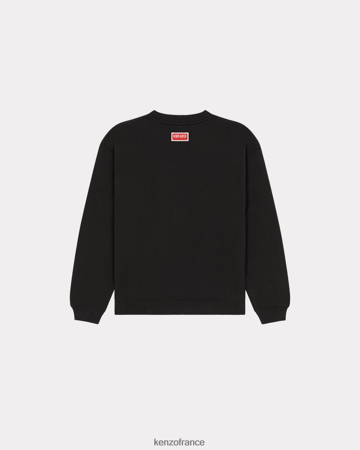 vêtements Kenzo sweat-shirt pixel noir femmes LFF6X0393