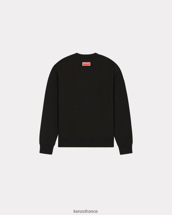 vêtements Kenzo sweat tigre varsity jungle noir femmes LFF6X0536