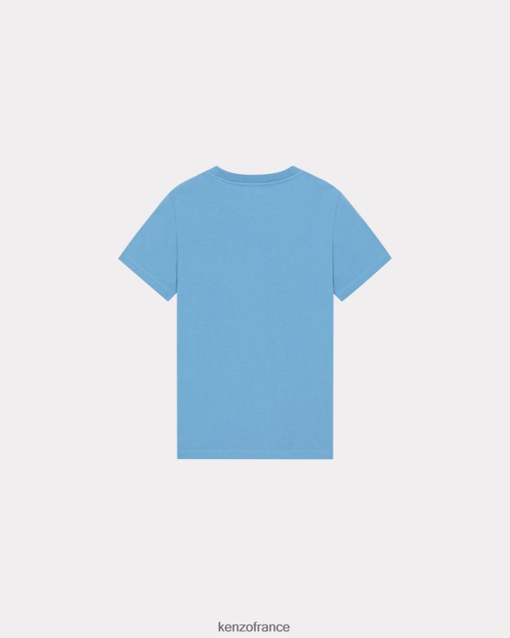 vêtements Kenzo T-shirt cyan femmes LFF6X0461