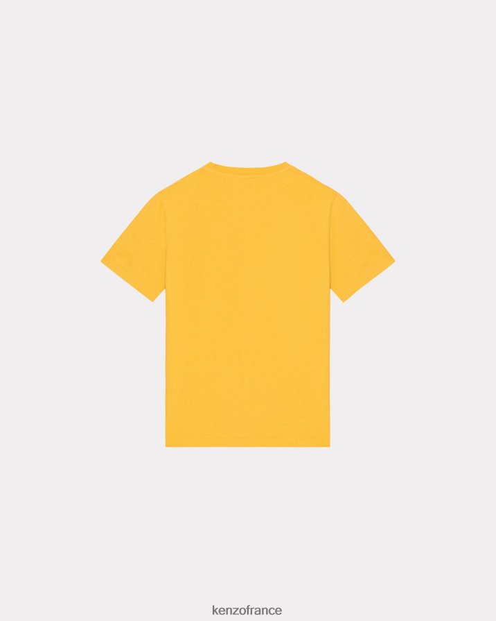 vêtements Kenzo t-shirt ample paris jaune doré femmes LFF6X0398