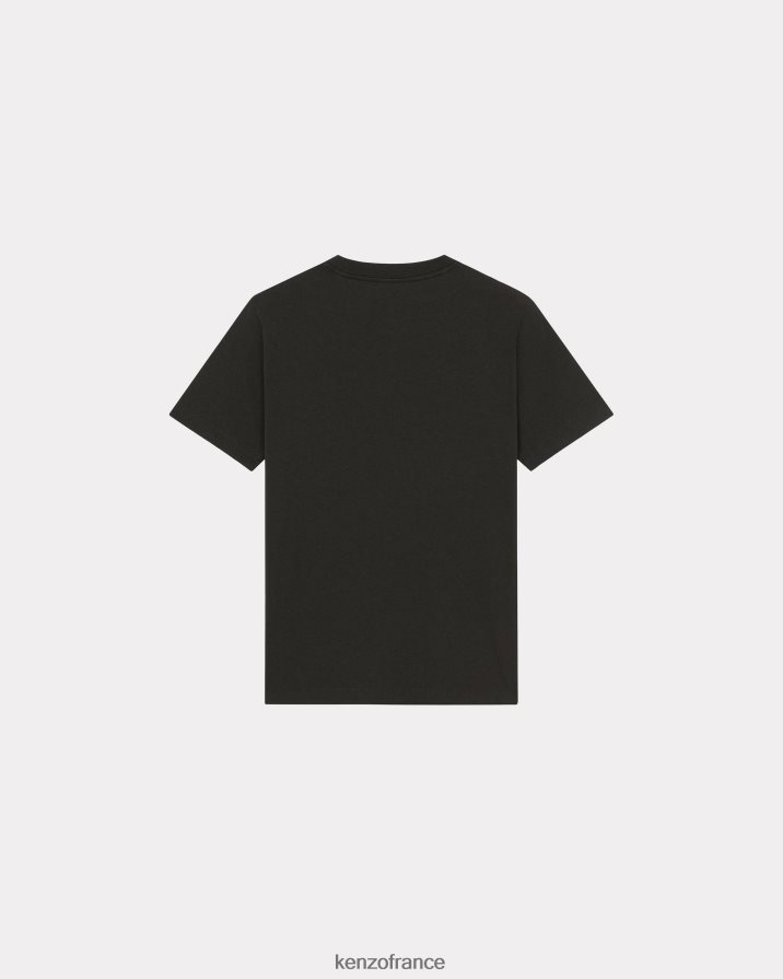 vêtements Kenzo t-shirt ample paris noir femmes LFF6X0405