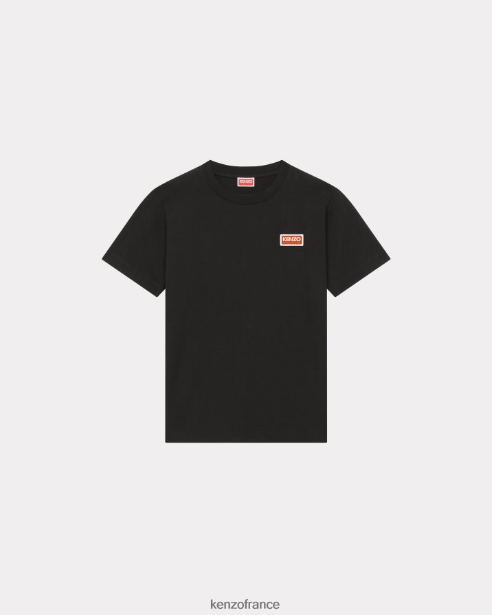 vêtements Kenzo t-shirt ample paris noir femmes LFF6X0470