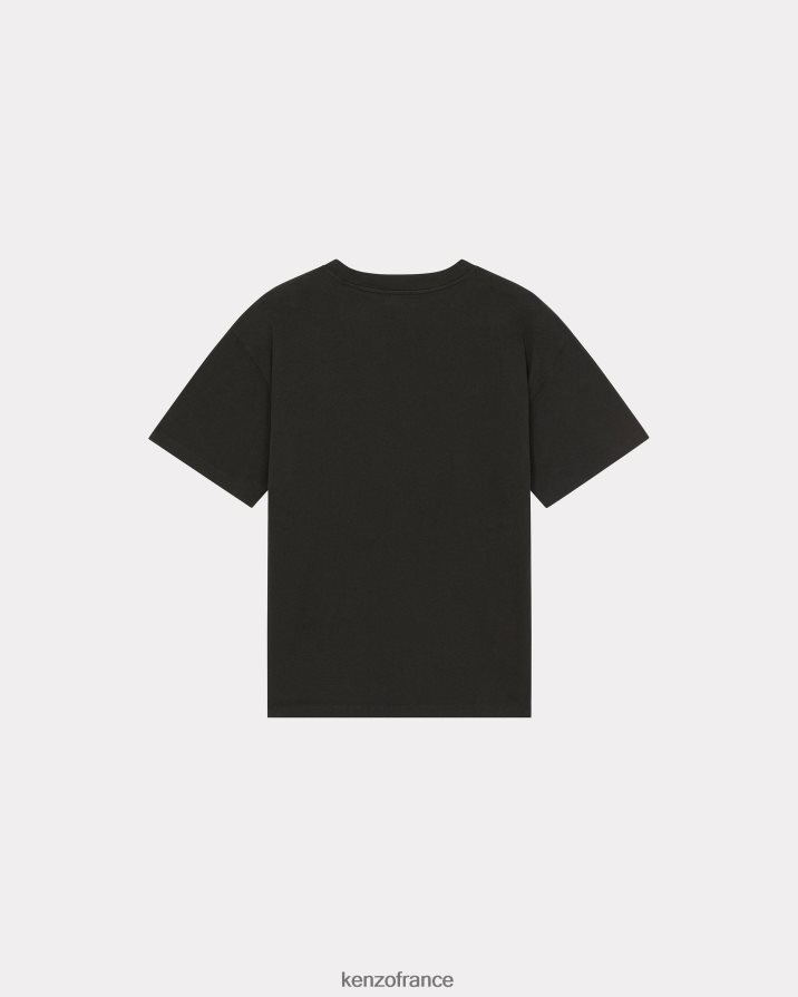 vêtements Kenzo t-shirt oversize paris noir femmes LFF6X0611