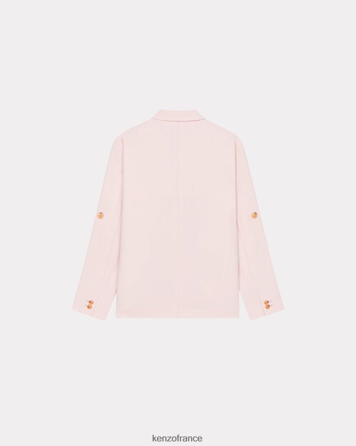 vêtements Kenzo blazer surdimensionné rose fané femmes LFF6X0371