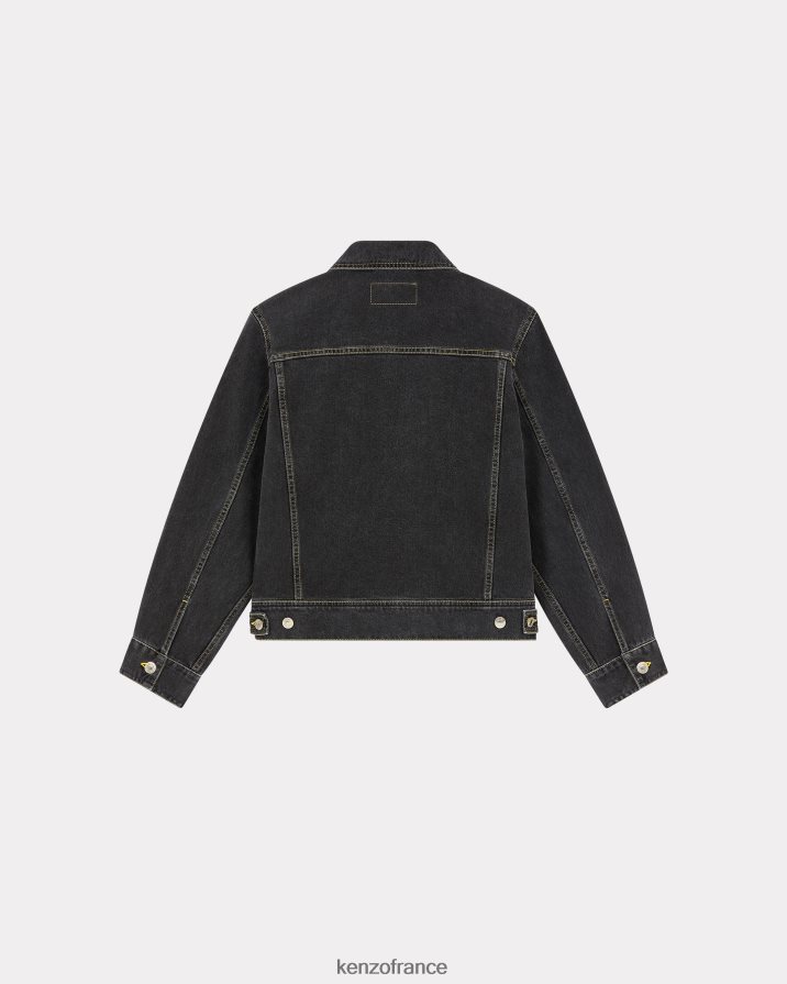 vêtements Kenzo chemise en jean noir femmes LFF6X0664
