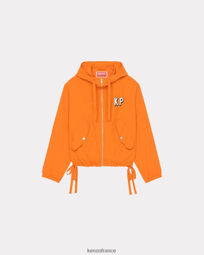 vêtements Kenzo coupe-vent parisien orange moyen femmes LFF6X0638
