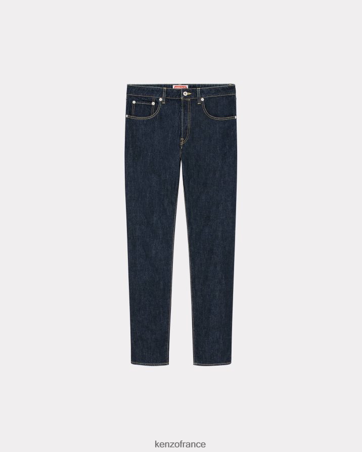vêtements Kenzo jean slim bara rincer le denim bleu Hommes LFF6X0268