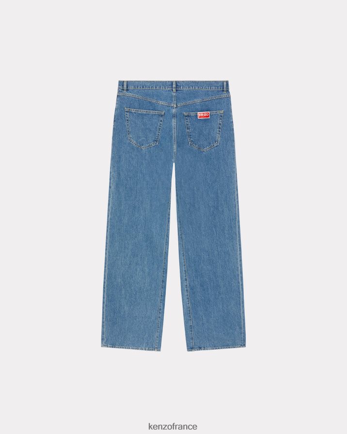 vêtements Kenzo suisen jean coupe décontractée bleu Hommes LFF6X0167