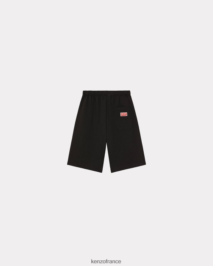 vêtements Kenzo short en polaire noir Hommes LFF6X0203