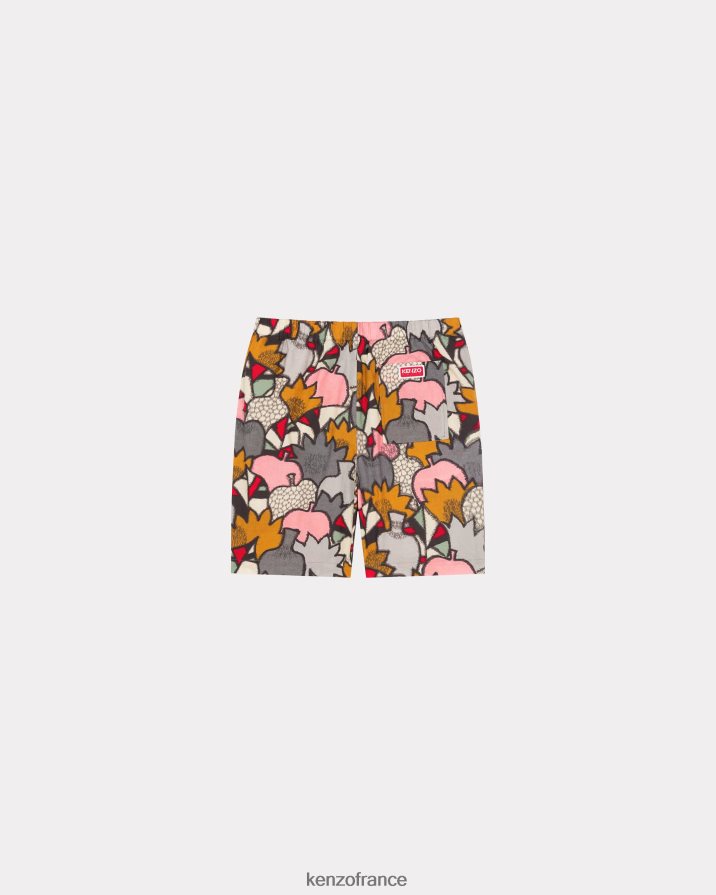 vêtements Kenzo short kimono camouflage multicolore Hommes LFF6X0317