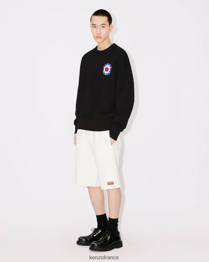 vêtements Kenzo short parisien blanc cassé Hommes LFF6X0182