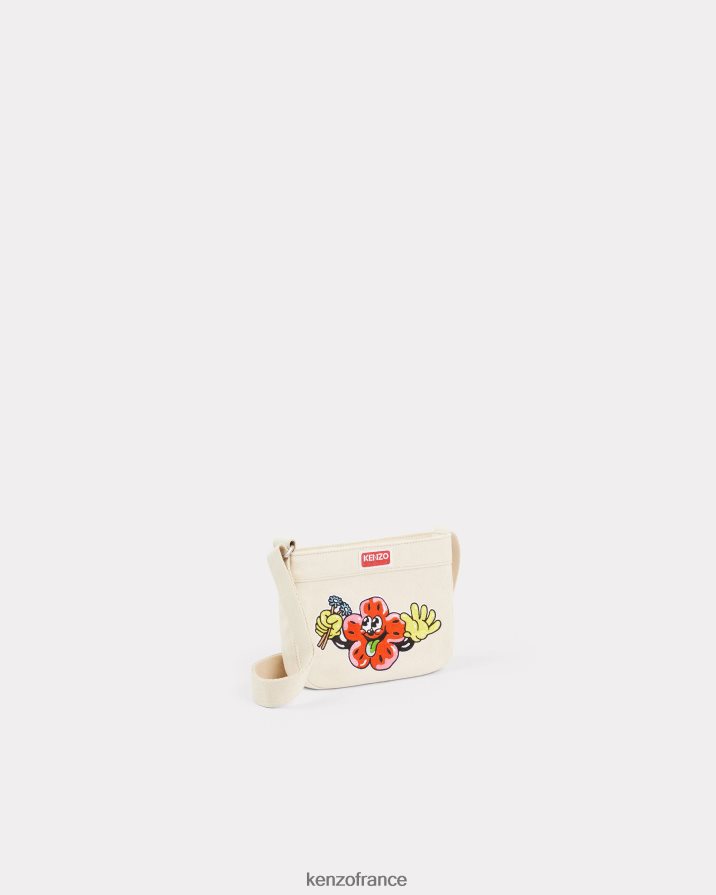 accessoires Kenzo petit sac Boké écru Hommes LFF6X0937