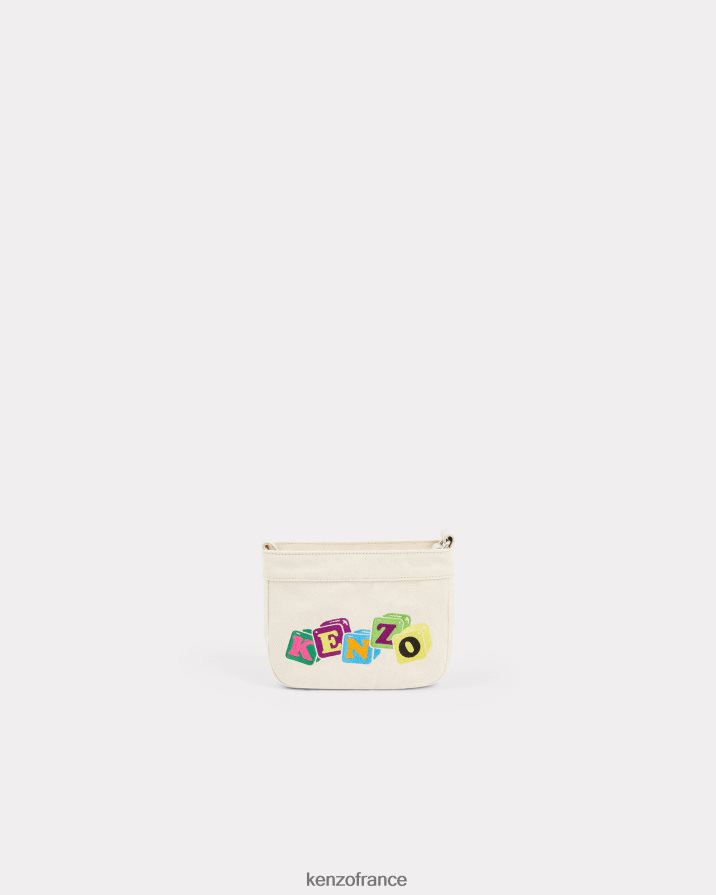 accessoires Kenzo petit sac Boké écru Hommes LFF6X0937