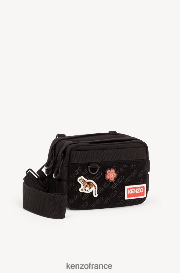 accessoires Kenzo sac banane jungle noir Hommes LFF6X0813
