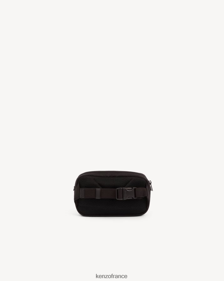 accessoires Kenzo sac à bandoulière à écusson noir Hommes LFF6X0935