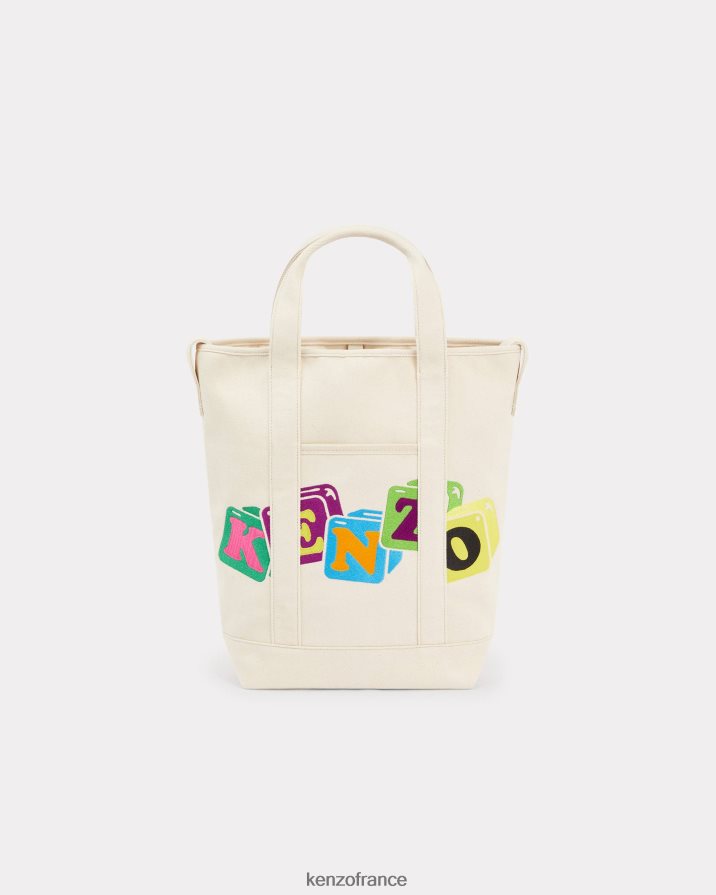 accessoires Kenzo sac cabas boke avec bandoulière écru Hommes LFF6X0912