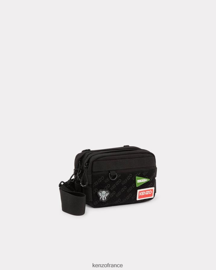 accessoires Kenzo sac ceinture jungle noir Hommes LFF6X0930
