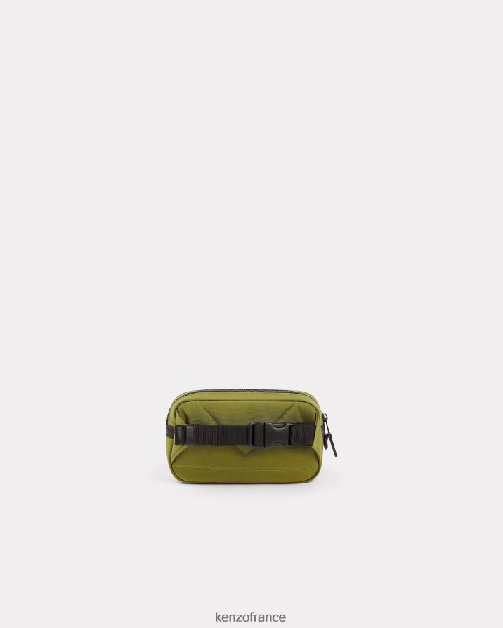 accessoires Kenzo sac à écusson avec sangle kaki Hommes LFF6X0874