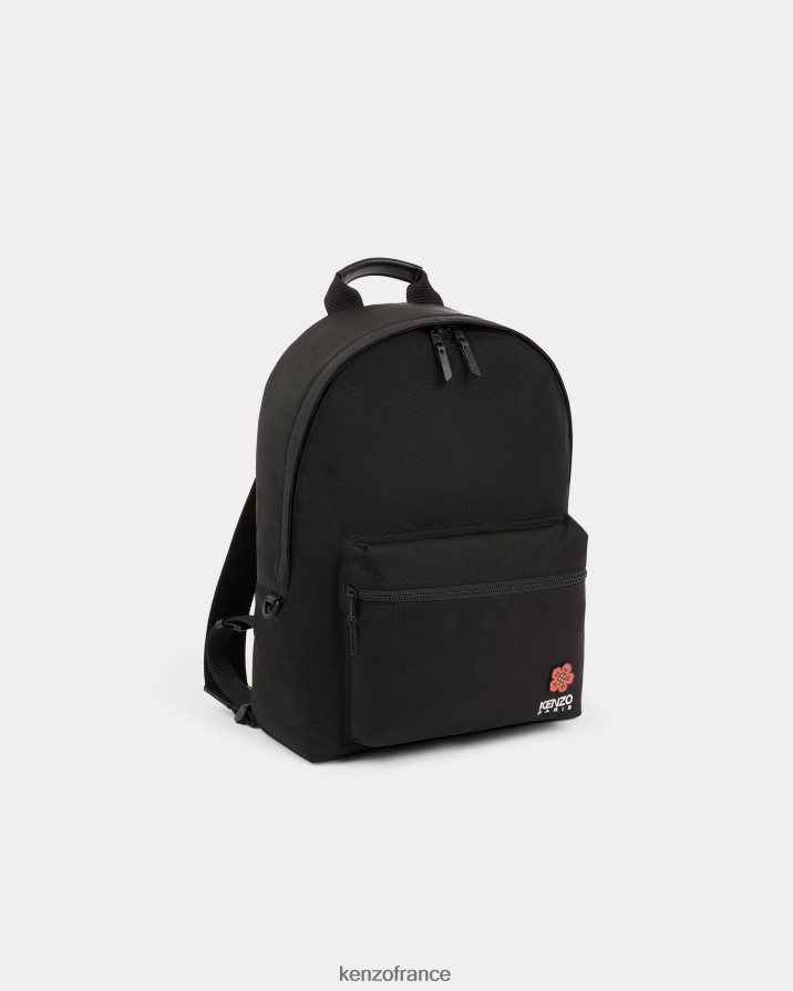 accessoires Kenzo sac à dos à crête noir Hommes LFF6X0920