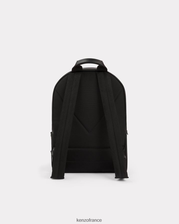 accessoires Kenzo sac à dos à crête noir Hommes LFF6X0920