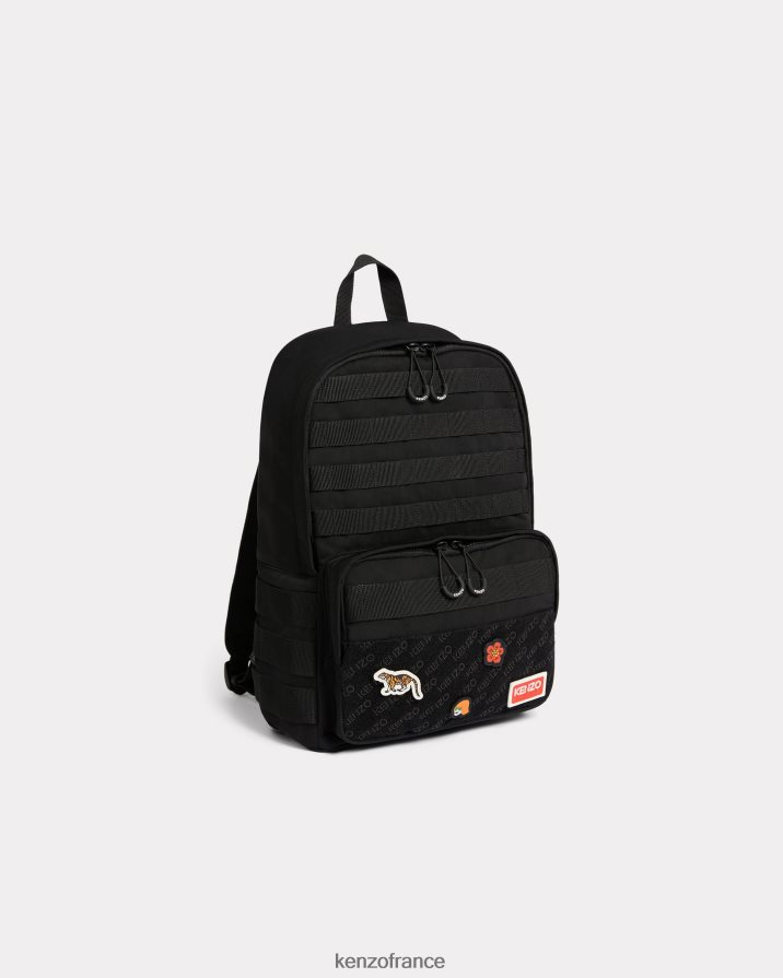 accessoires Kenzo sac à dos jungle noir Hommes LFF6X0807