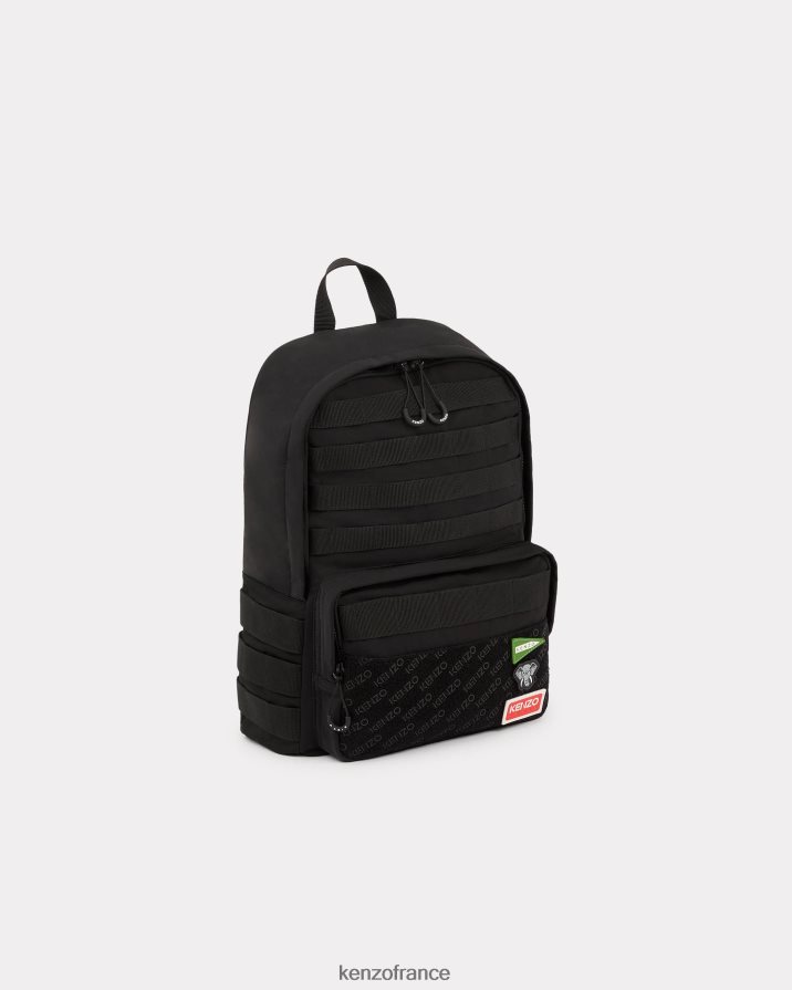 accessoires Kenzo sac à dos jungle noir Hommes LFF6X0893