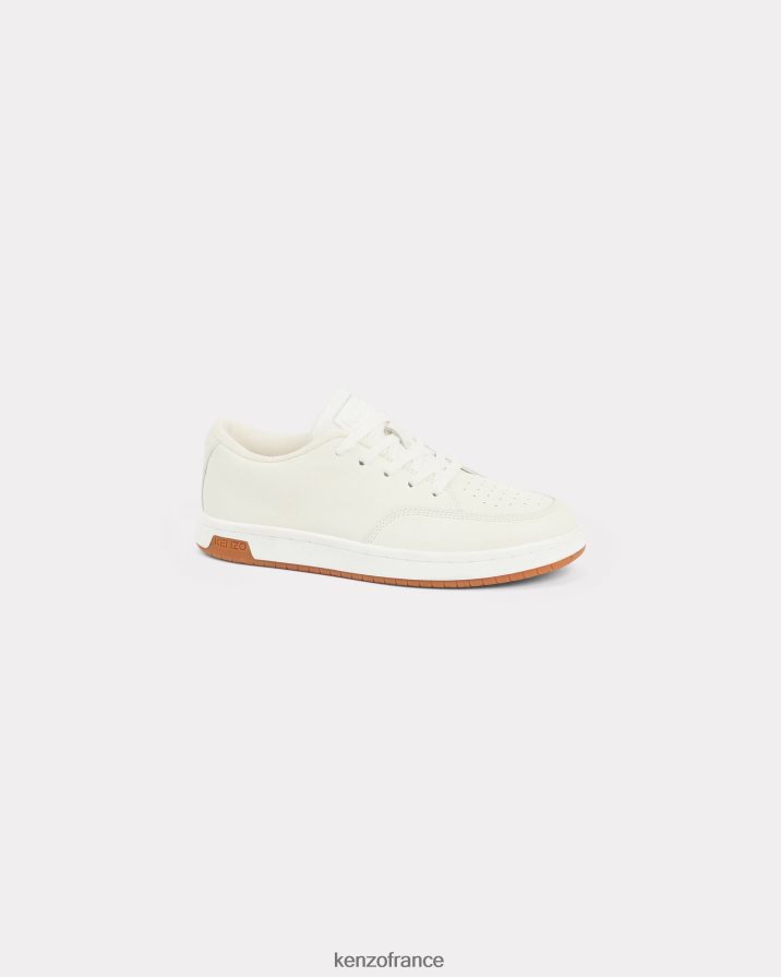 guerre à pied Kenzo baskets à dôme m blanc cassé Hommes LFF6X0172