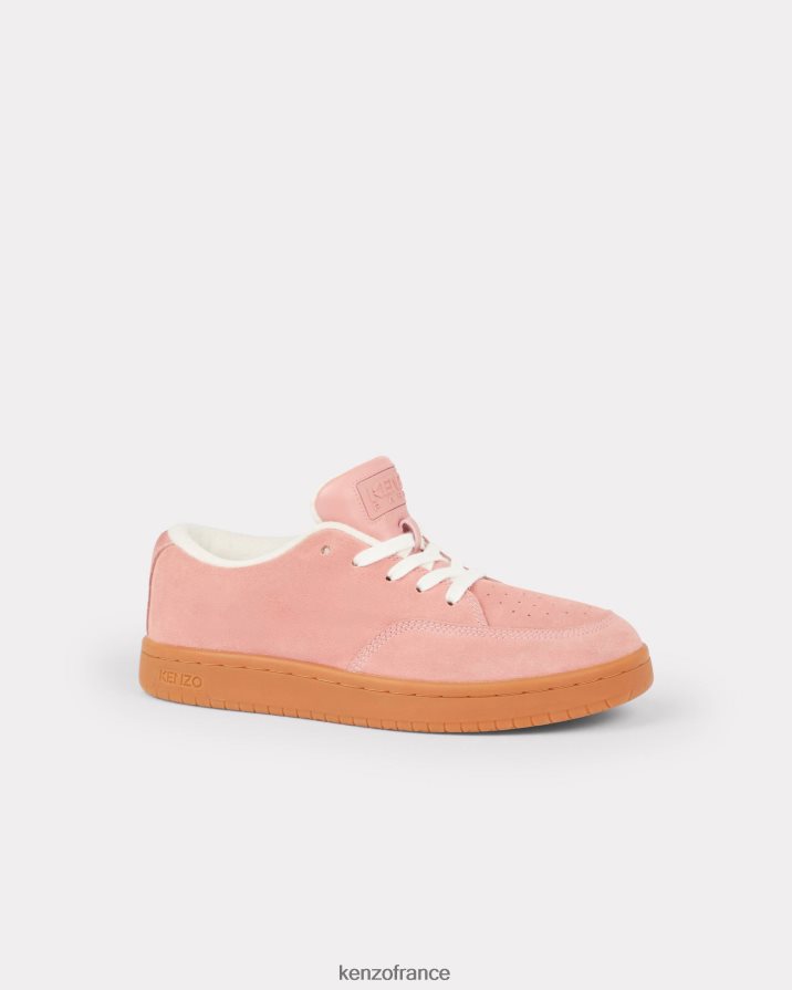 guerre à pied Kenzo baskets à dôme m rose sombre Hommes LFF6X0252