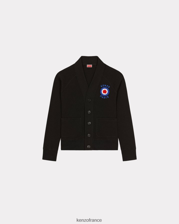 vêtements Kenzo cardigan cible noir Hommes LFF6X0234