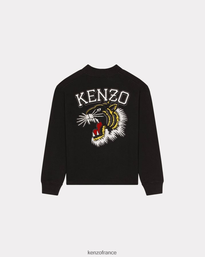 vêtements Kenzo cardigan tigre varsity jungle noir Hommes LFF6X0289