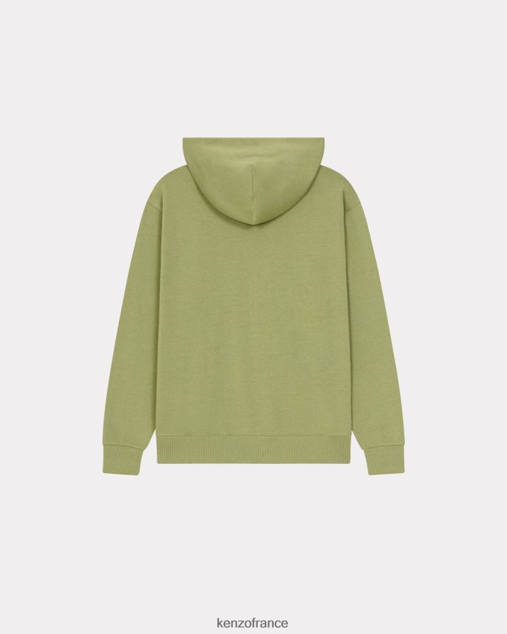 vêtements Kenzo pull à capuche zippé avec écusson 